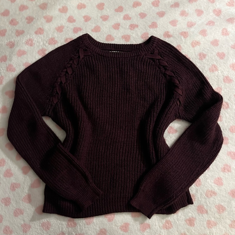 Dark Red Sweater